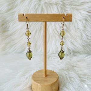 3 for $12 🩷 Bundle Green Bead Dangle Earrings